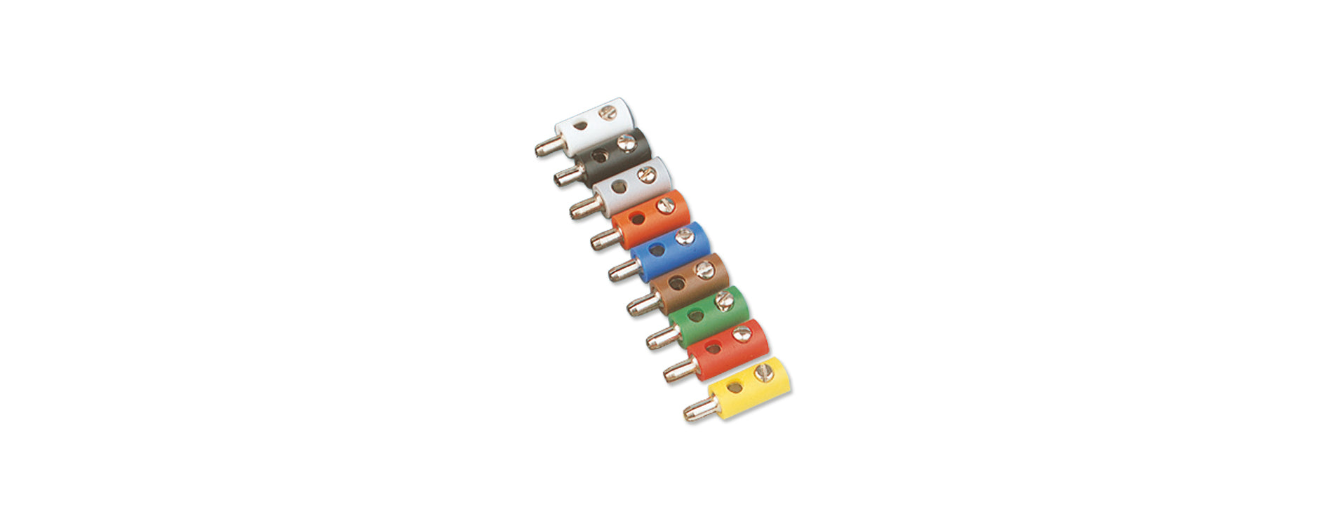 Querlochstecker; rund; ∅ 2,5 mm