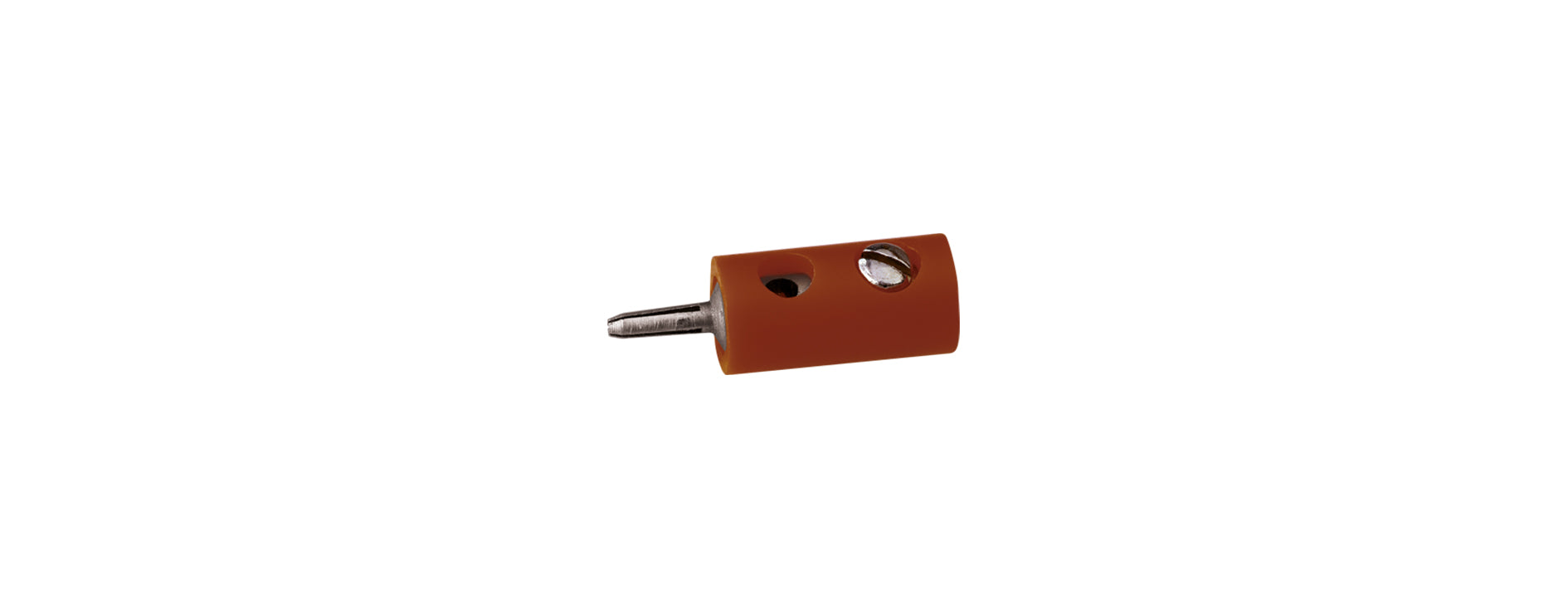 Querlochstecker; rund; ∅ 2,5 mm