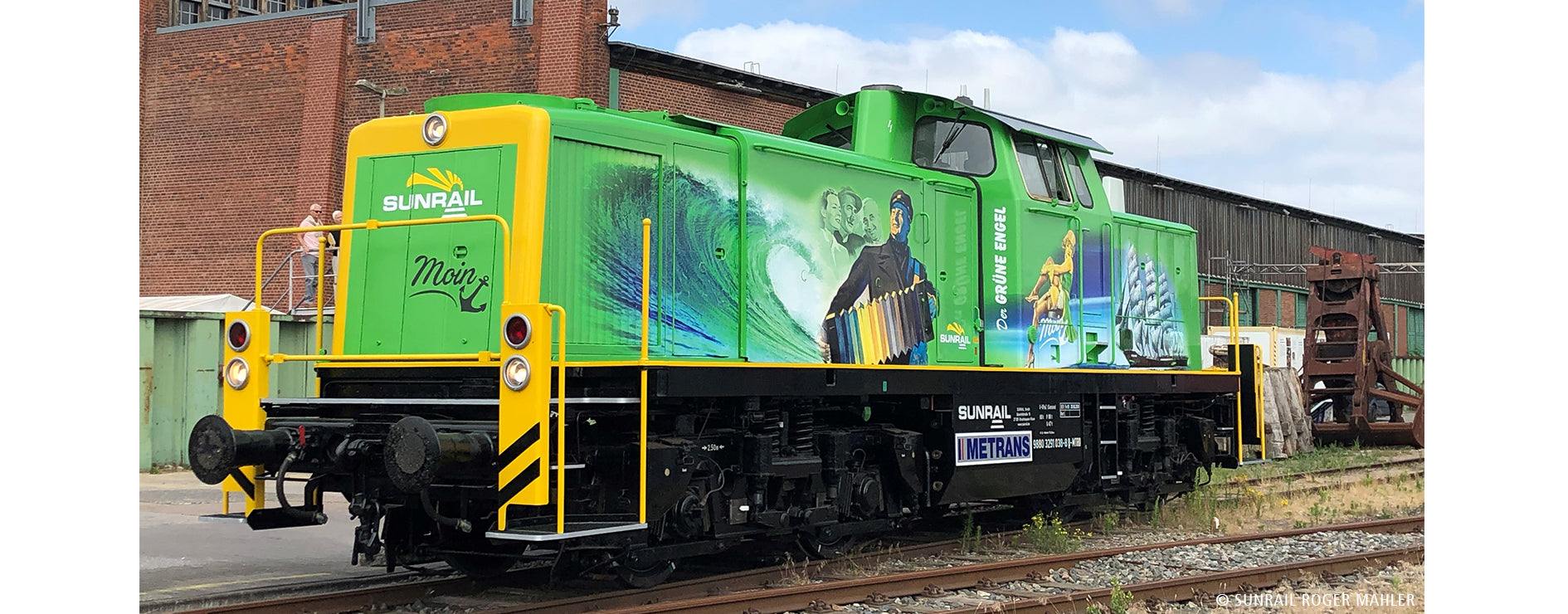 H0 Diesellok BR 291 "SUNRAIL" Metrans $291 038-8