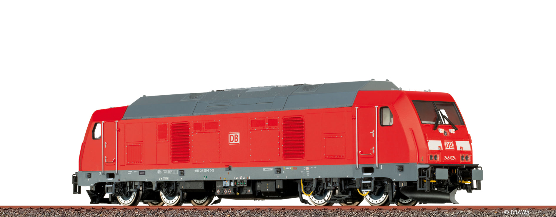 H0 TRAXX Diesellok BR 245 "Fernverkehr Sylt" DB AG $92 80 1245 024-5