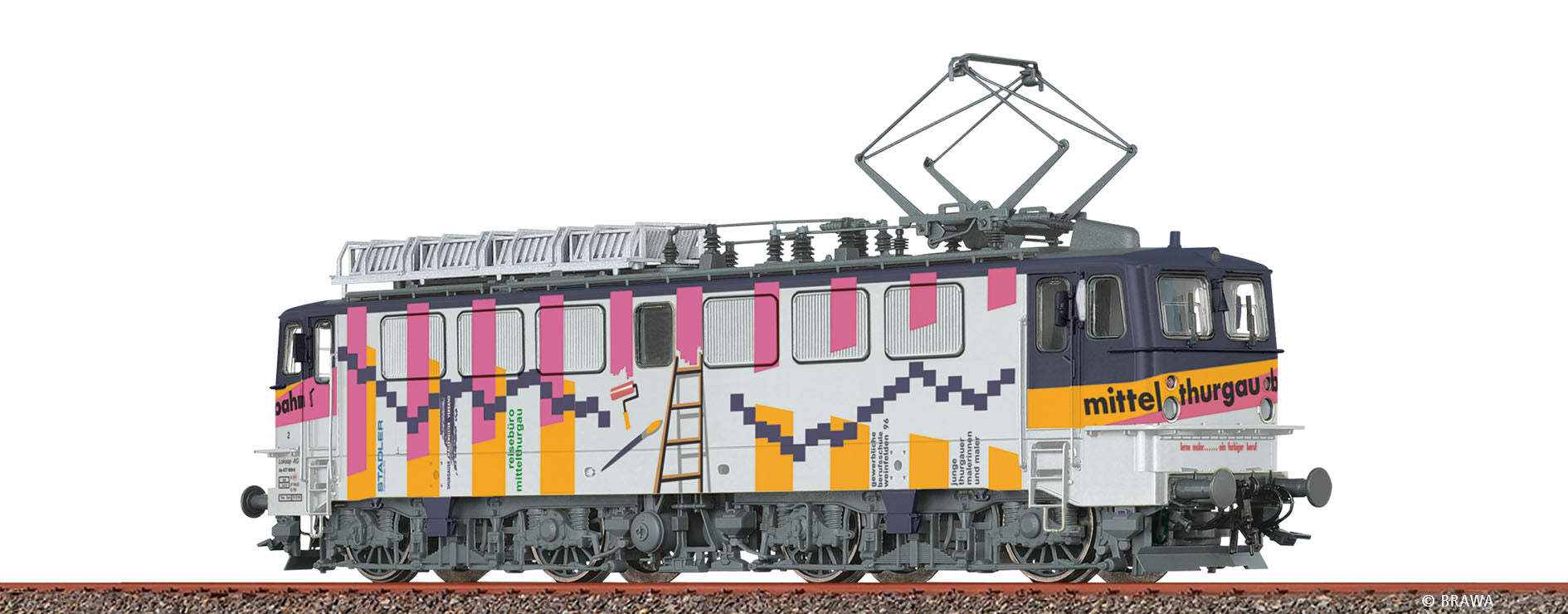 H0 Ellok Reihe Ae477 "Mittelthurgaubahn" Lokoop $477 909-6