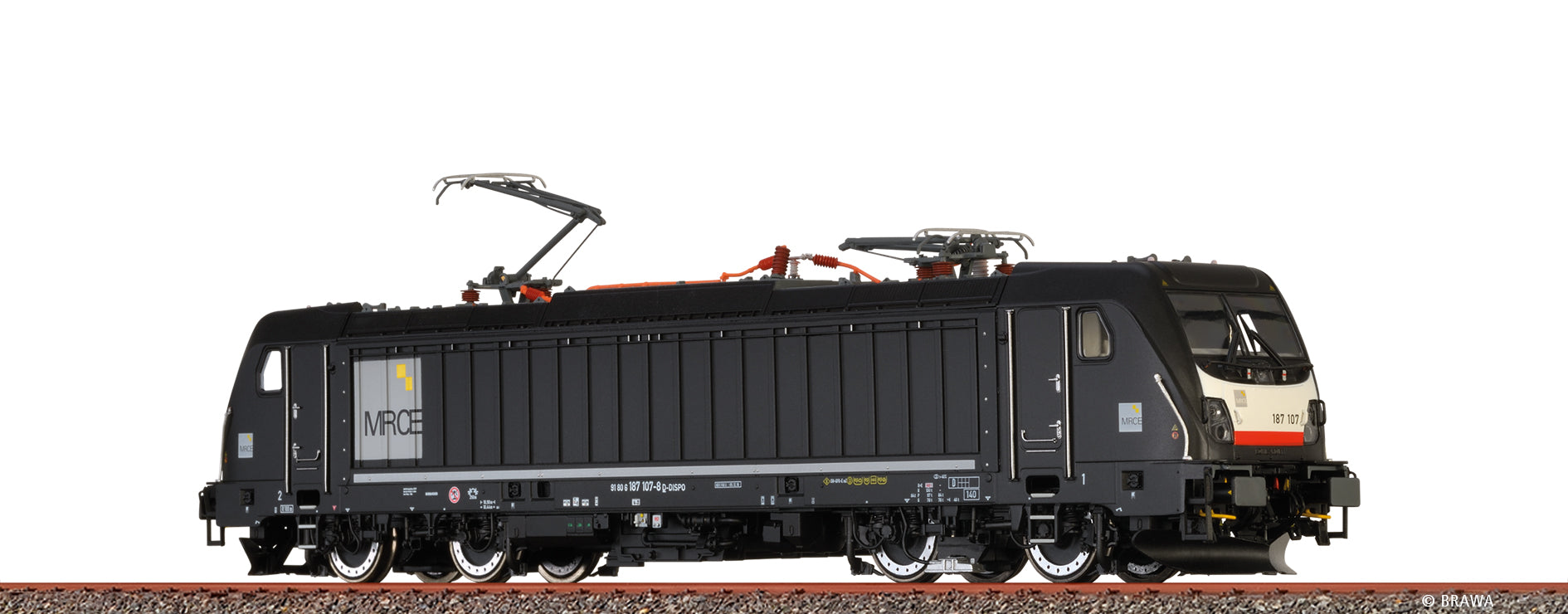 H0 TRAXX Ellok BR 187 MRCE $187 107-8