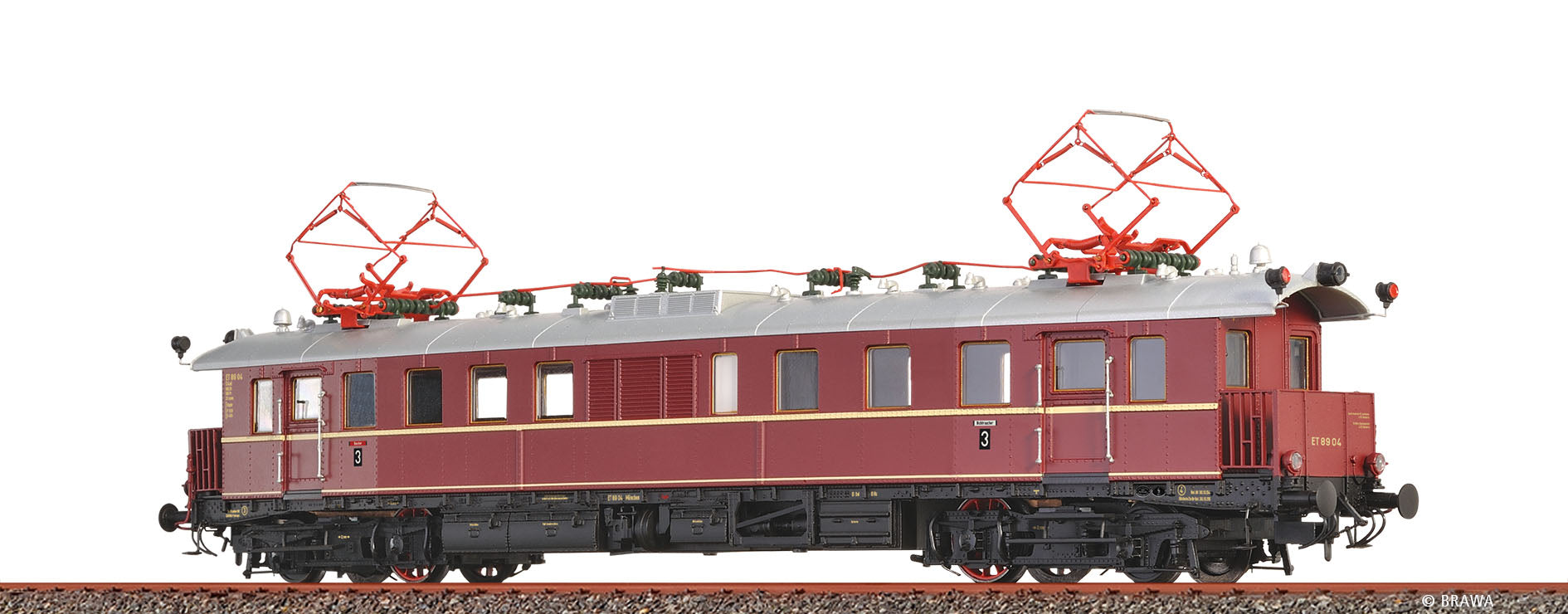 H0 Elektrotriebwagen BR ET89 DB ("Rübezahl") $ET89 04