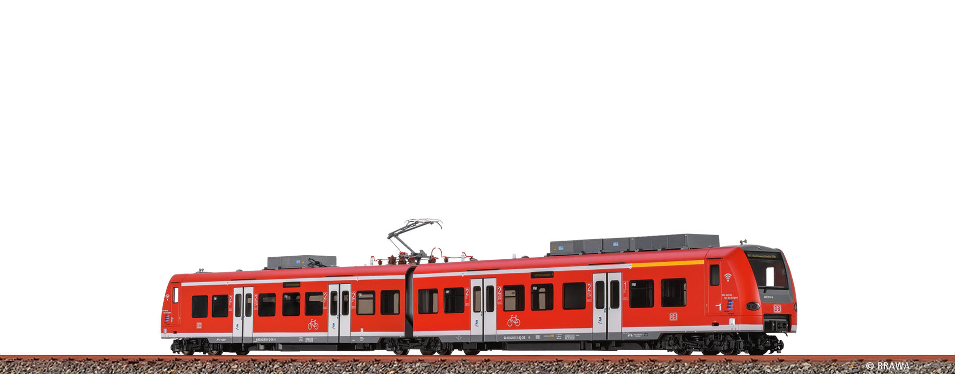 H0 Elektrotriebwagen BR 426 DB AG (Kornwestheim Pbf) $94 80 0426 513-8 / 94 80 0426 013-9