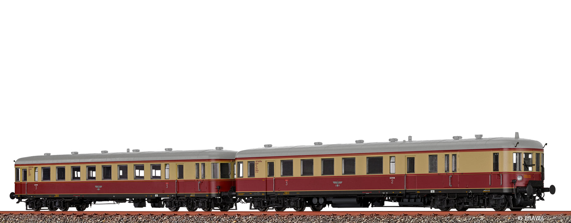 H0 Verbrennungstriebwagen BR VT 137 und Beiwagen BR VS 145 DRG $137 349 / 145 207