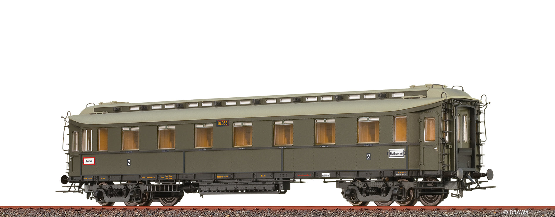 H0 Reisezugwagen B4ü Pr 20 P.St.E.V. $Hannover 04056