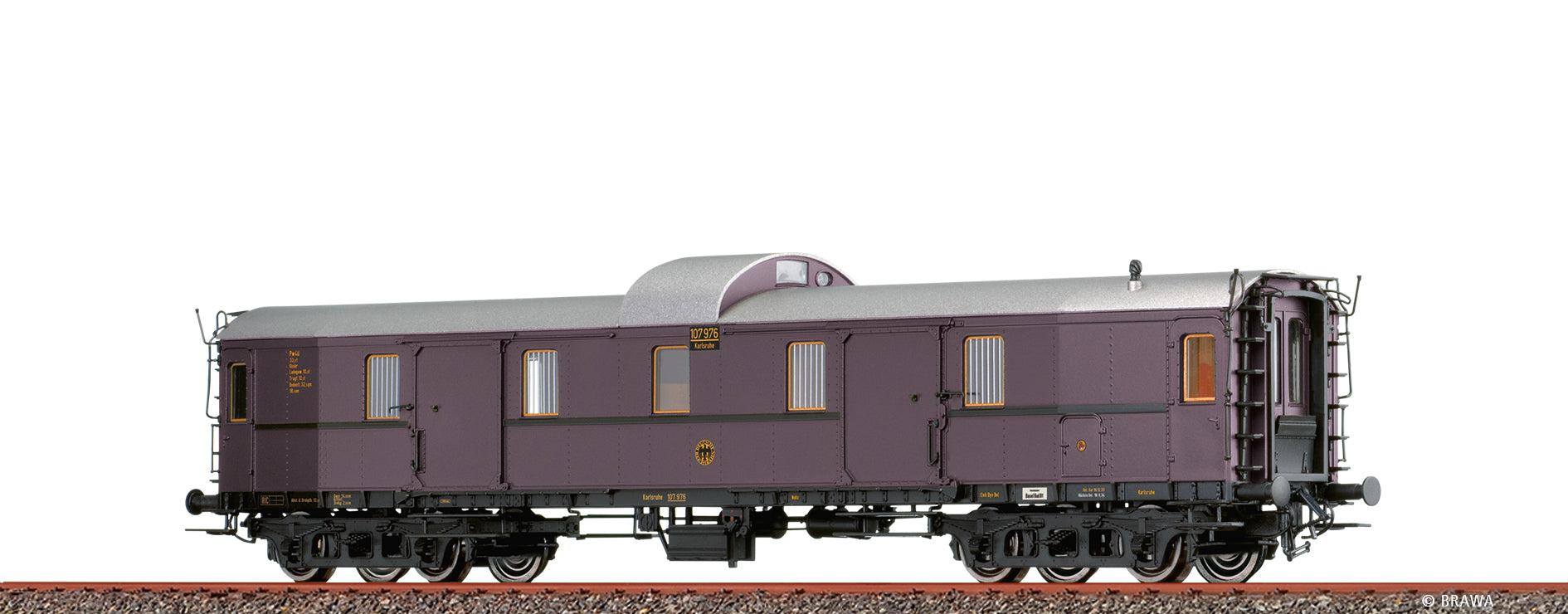 H0 Gepäckwagen Pw4ü DRG $Karlsruhe 107 976