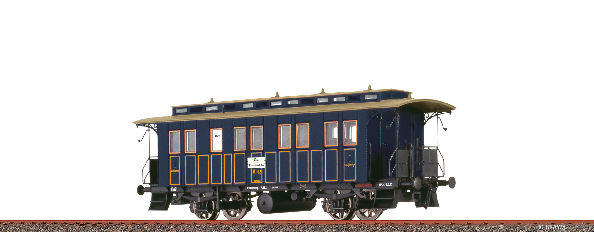 H0 Schlafplatzwagen A K.W.St.E. $Württemberg 162