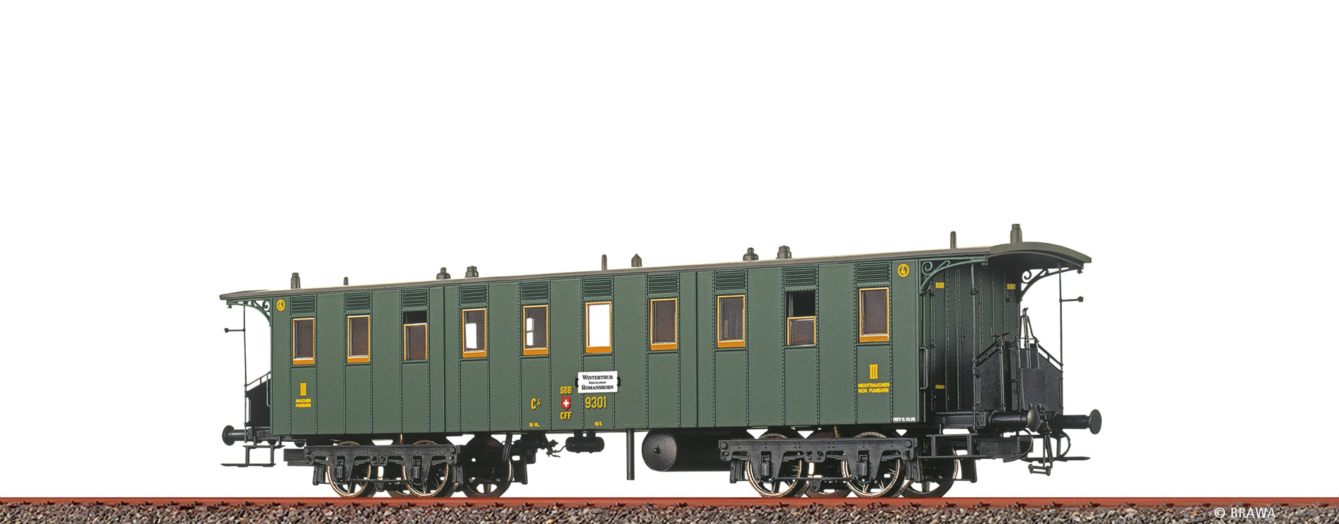 H0 Personenwagen C4 SBB $9301