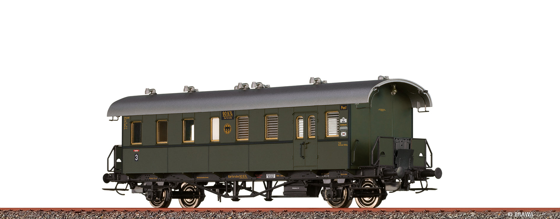 H0 Personenwagen CPostid DRG $90 974 Karlsruhe