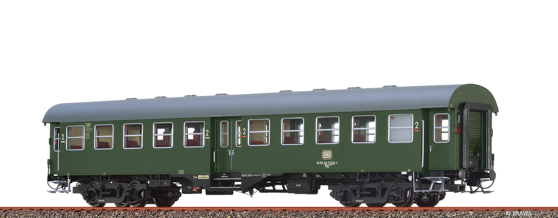 H0 Personenwagen Byg516 DB $50 80 29-11 534-4 Esn / Dortmund