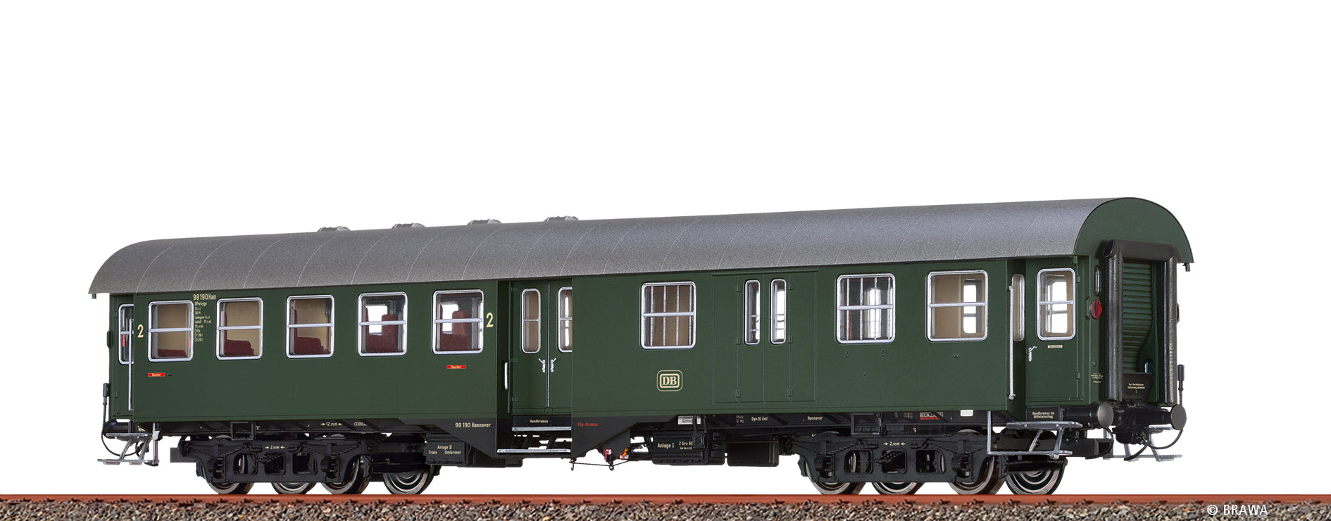 H0 Halbgepäckwagen BPw4yge DB $98 190 Han