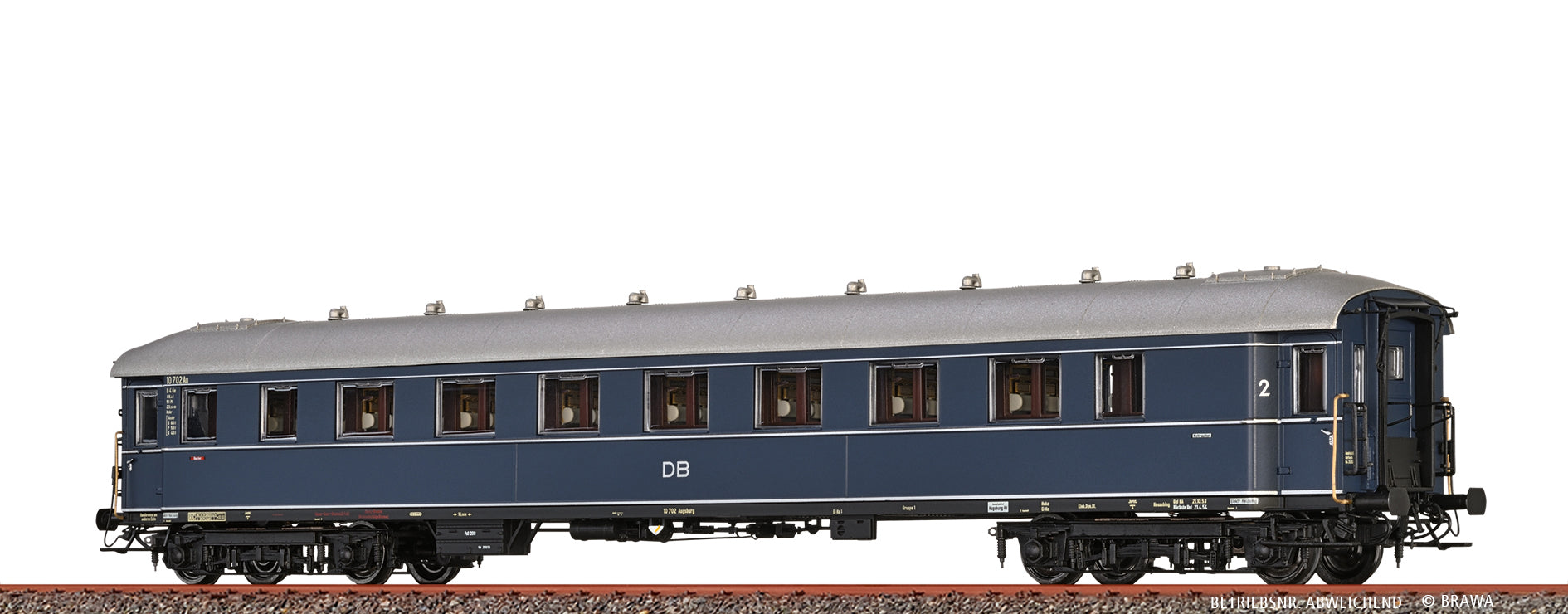 H0 Reisezugwagen B4üe "F-Zugwagen" DB $10 712 Ffm