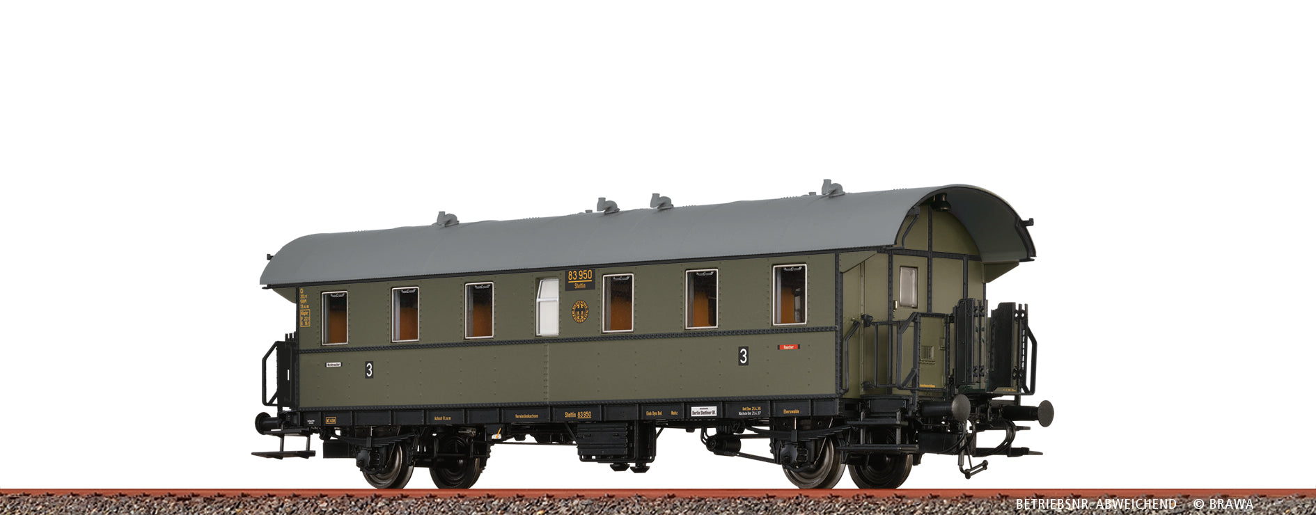 H0 Einheits-Durchgangswagen Ci-28 DRG $Regensburg 83 818