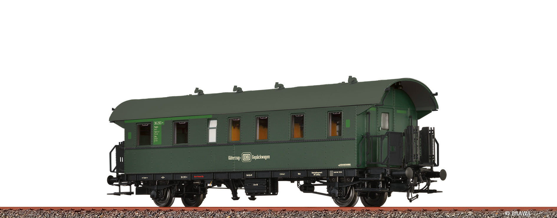 H0 Gepäckwagen Pwghs DB $36 293