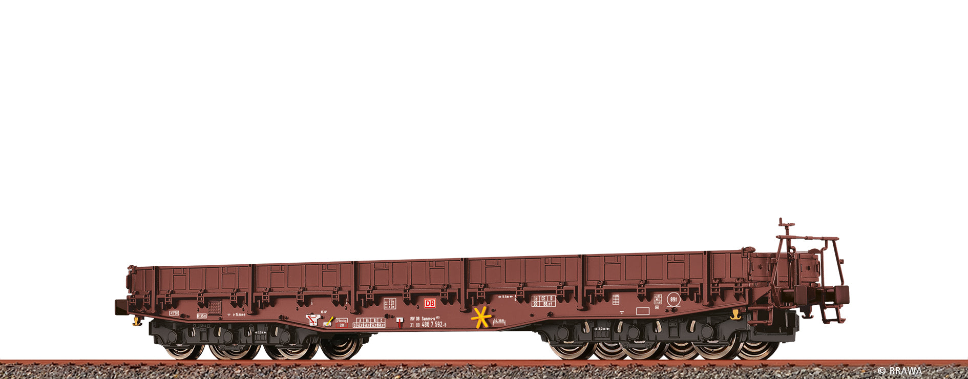 H0 Schwerlastwagen Samms-u453 DB $31 80 486 7 592-6