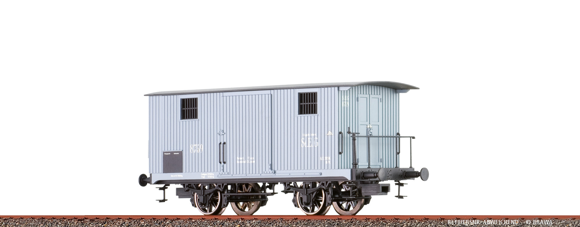 H0 Gedeckter Güterwagen G St.E.G. $8755