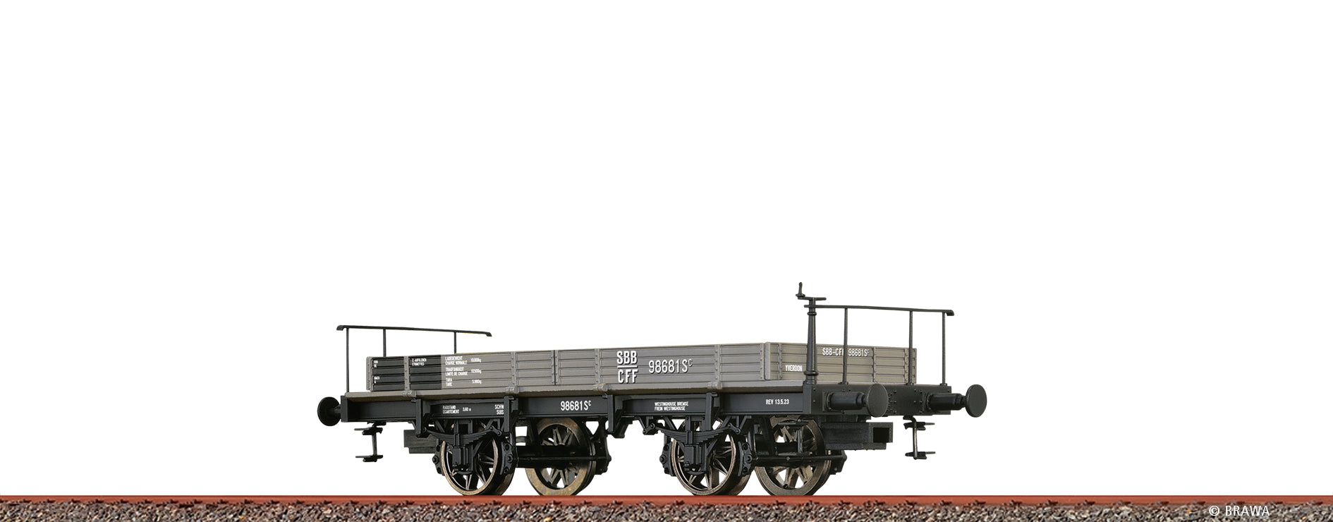 H0 Niederbordwagen Sc SBB $98681