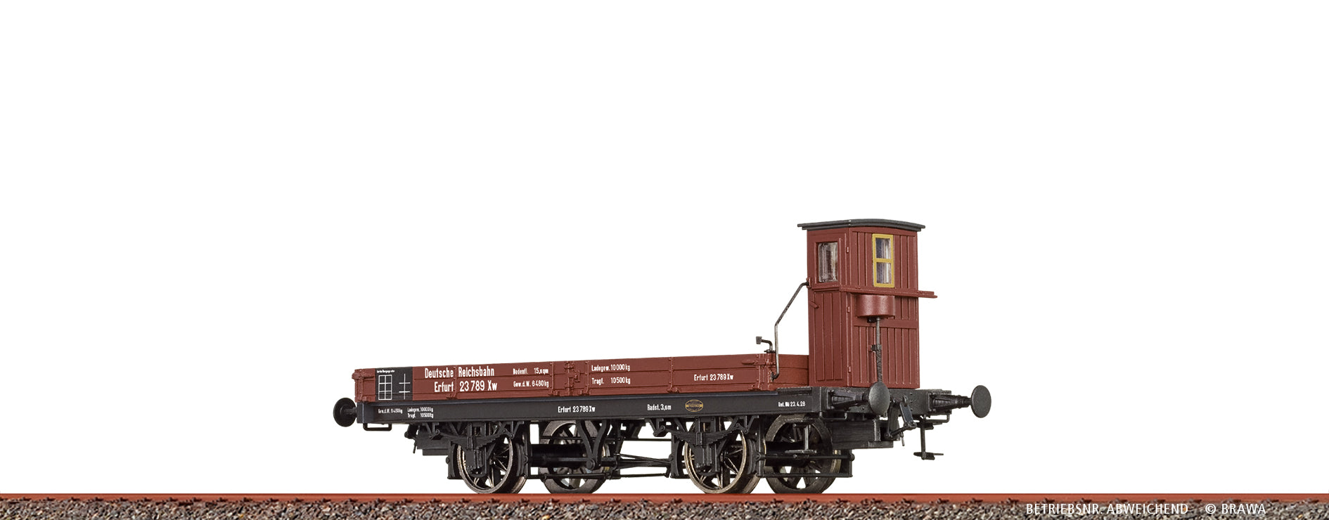H0 Niederbordwagen Xw DRG $Erfurt 40 716