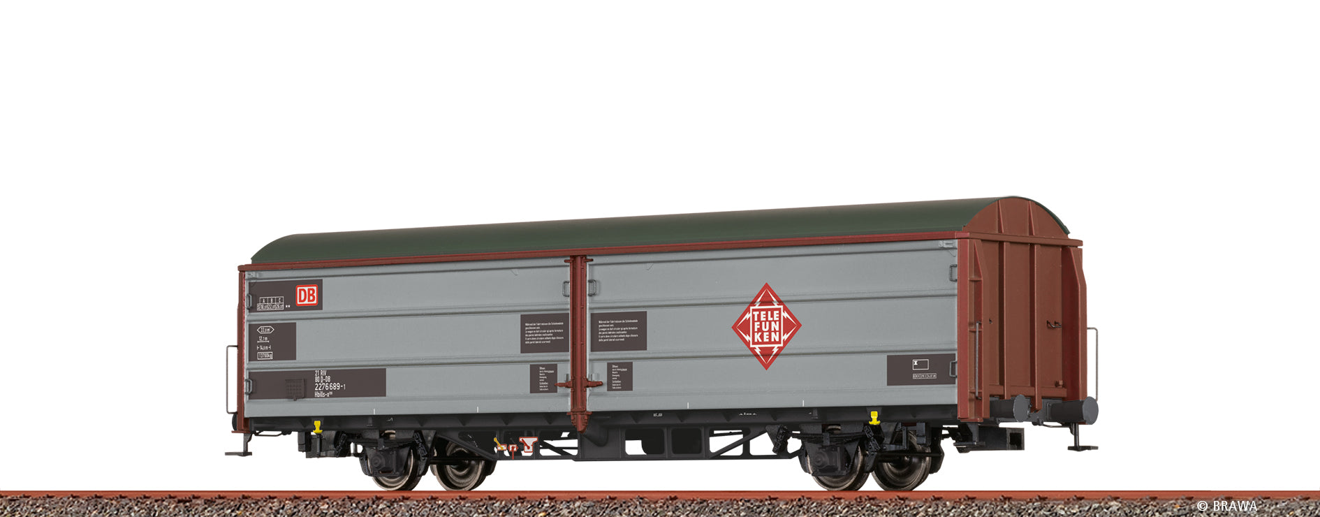 H0 Schiebewandwagen Hbills-x299 "Telefunken" DB $21 80 2276 689-1