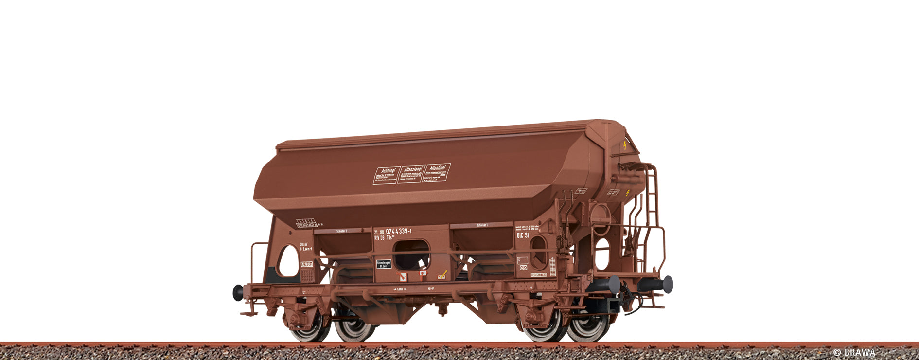 H0 Gedeckter Güterwagen Tds932 DB AG $21 80 074 4 339-1