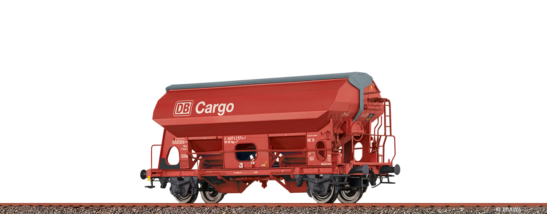 H0 Gedeckter Güterwagen Tdgs-z930 DB Cargo $21 80 074 2 974-7
