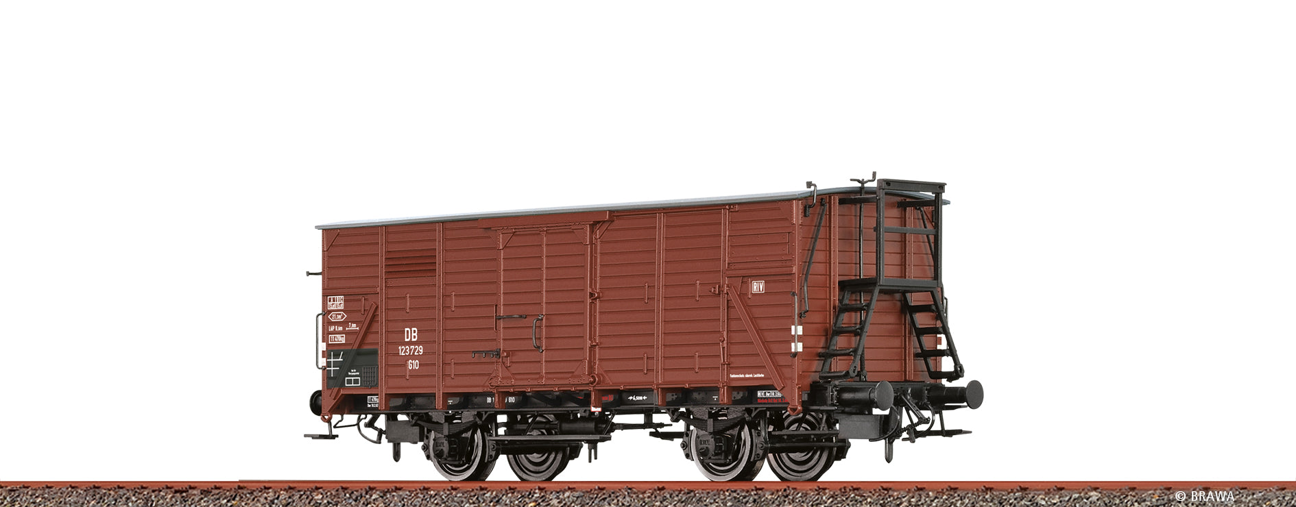 H0 Gedeckter Güterwagen G10 DB $123 729