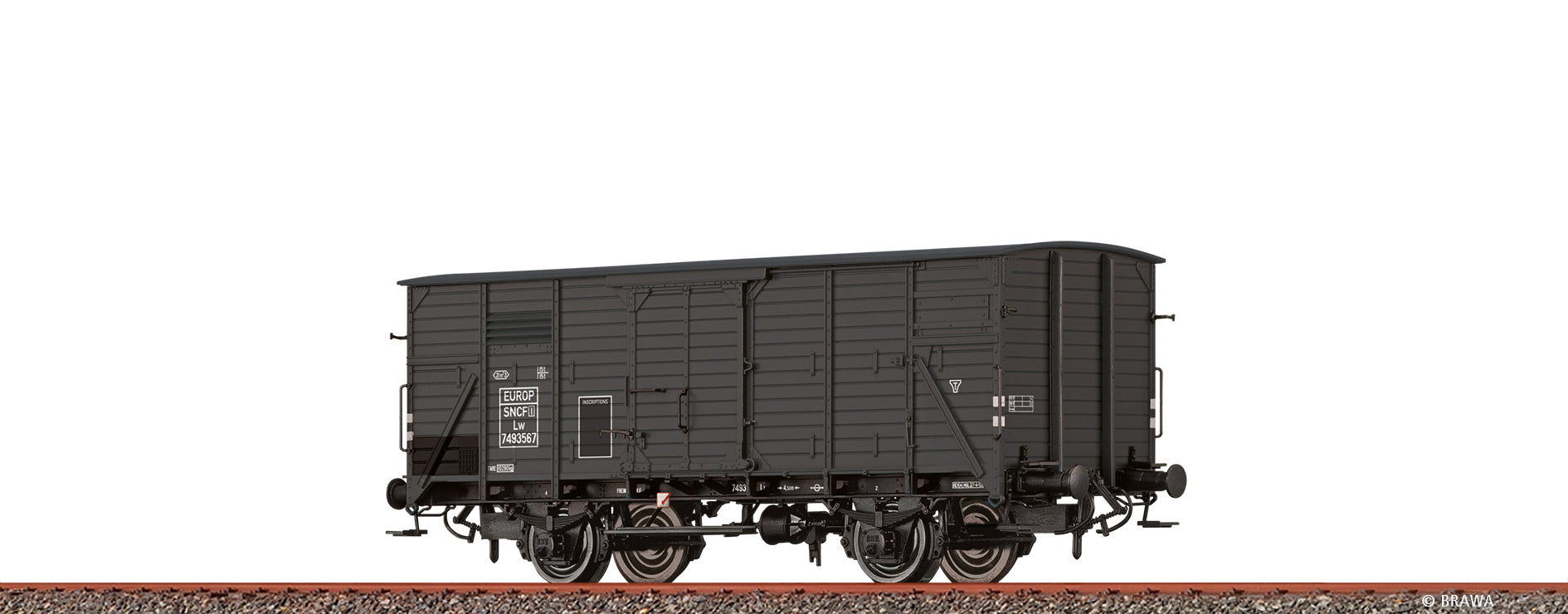 H0 Gedeckter Güterwagen Lw SNCF $7 493 567