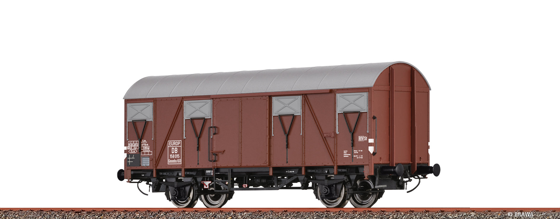 H0 Gedeckter Güterwagen Gmmhs60 "EUROP" DB $158 015