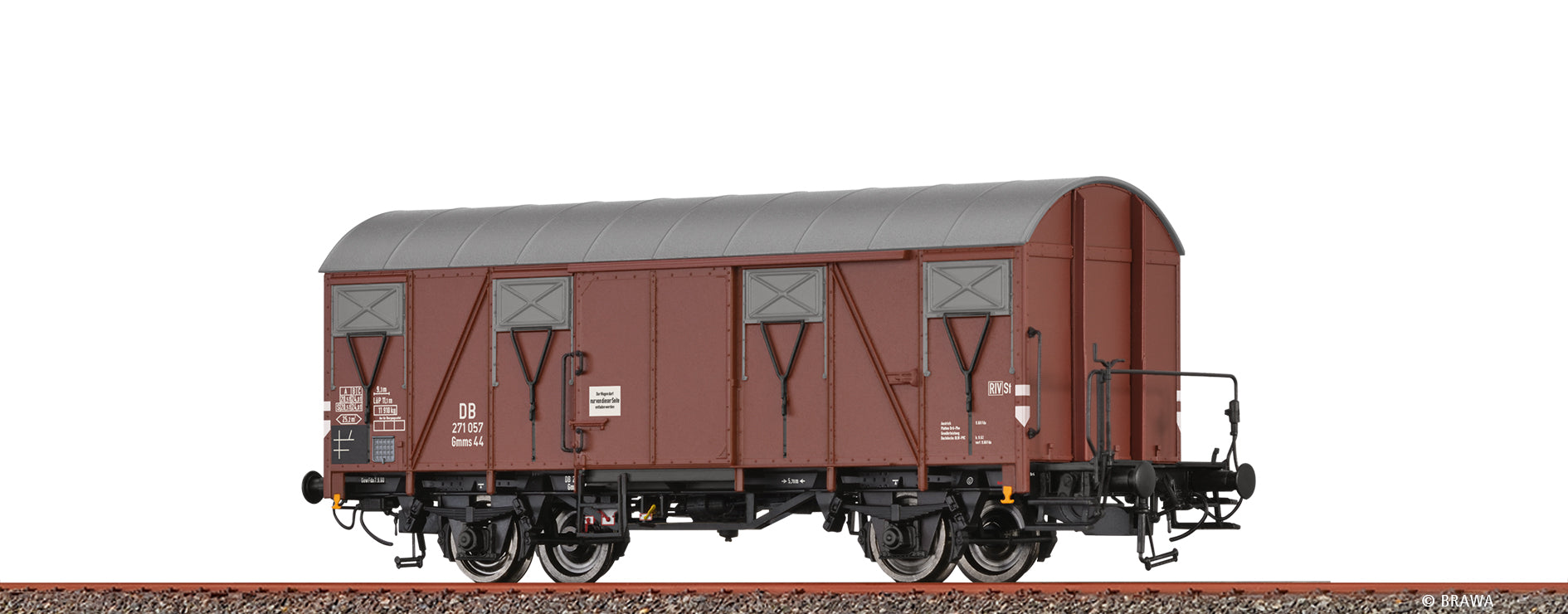 H0 Gedeckter Güterwagen Gmms44 DB $271 057