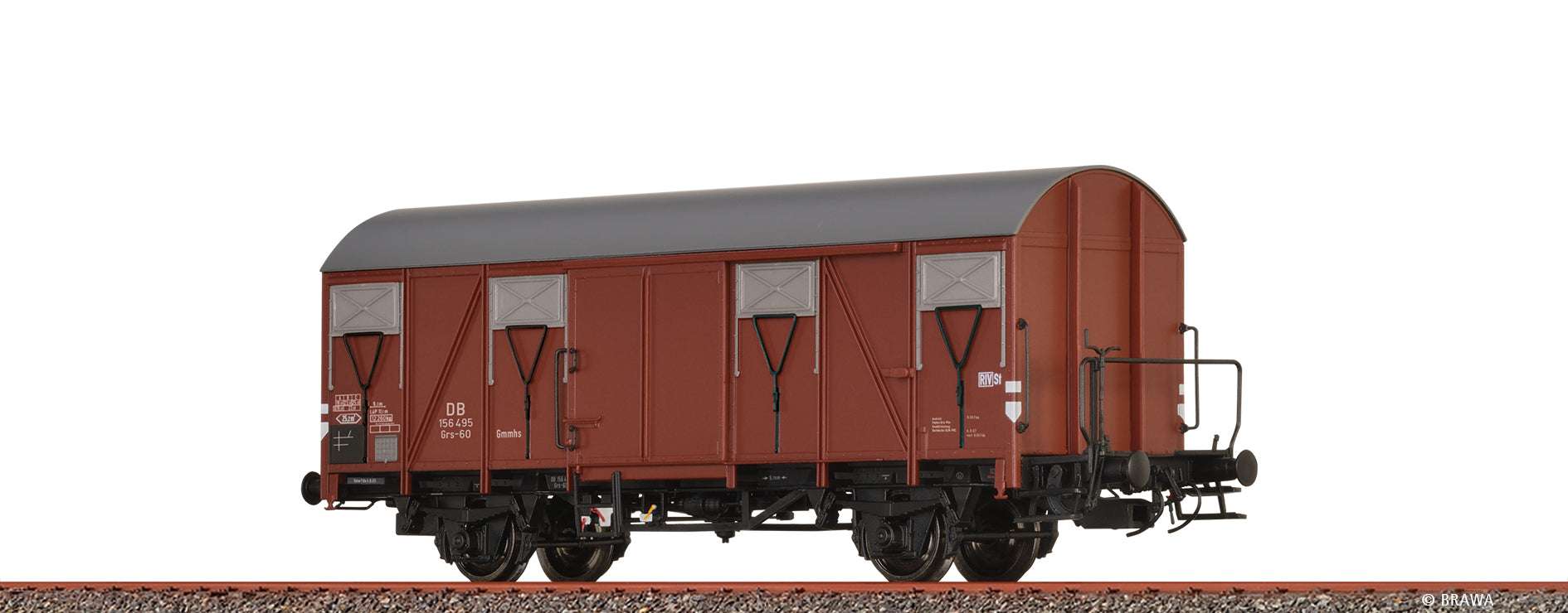 H0 Gedeckter Güterwagen Grs-60 Gmmhs DB $156 495