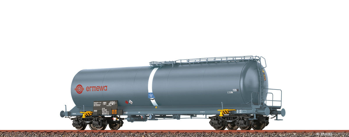 H0 Neubaukesselwagen 4-achsig Zas Ermewa $33 80 795 6 351-0