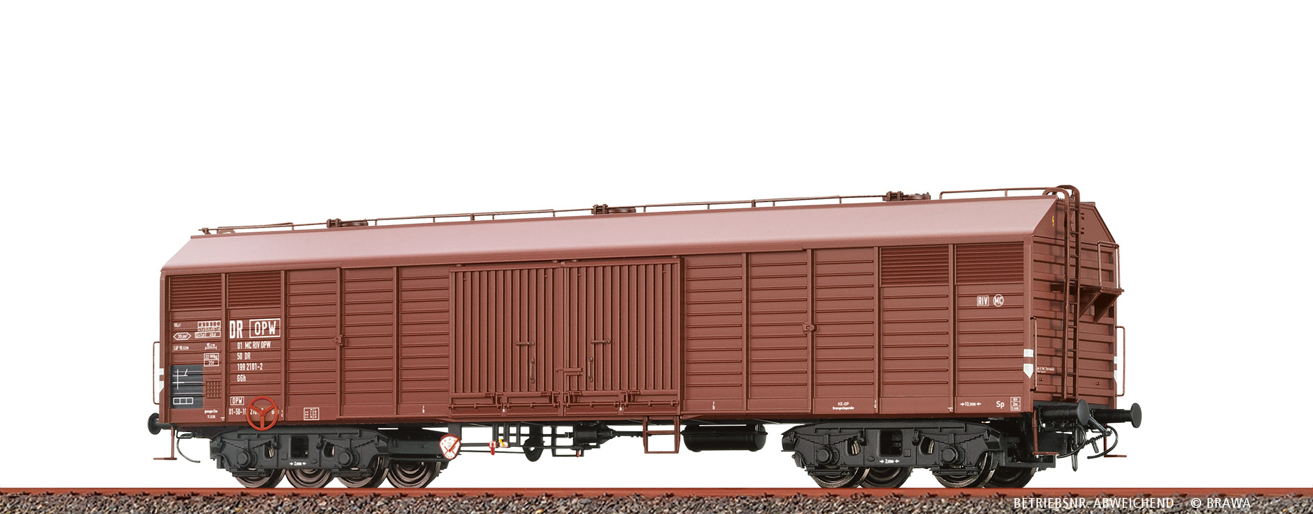H0 Gedeckter Güterwagen GGh DR $01 50 199 2098-0