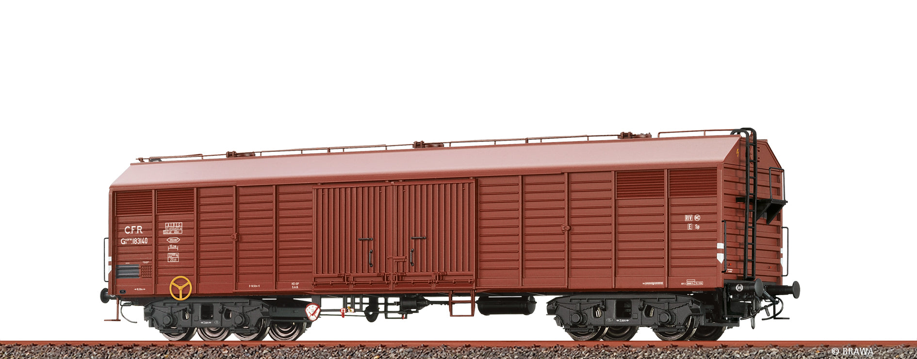 H0 Gedeckter Güterwagen GASFWV CFR $183140