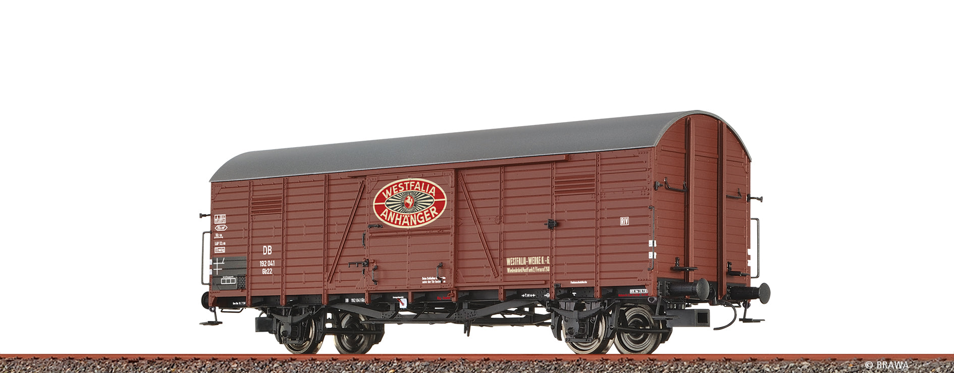 H0 Gedeckter Güterwagen Glr22 "Westfalia" DB $192 041