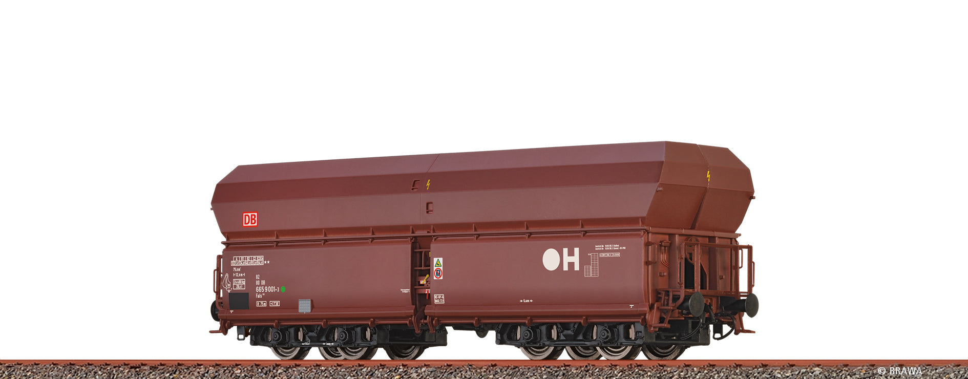 H0 Schüttgutwagen Fals 186 DB AG $83 80 665 9 001-3