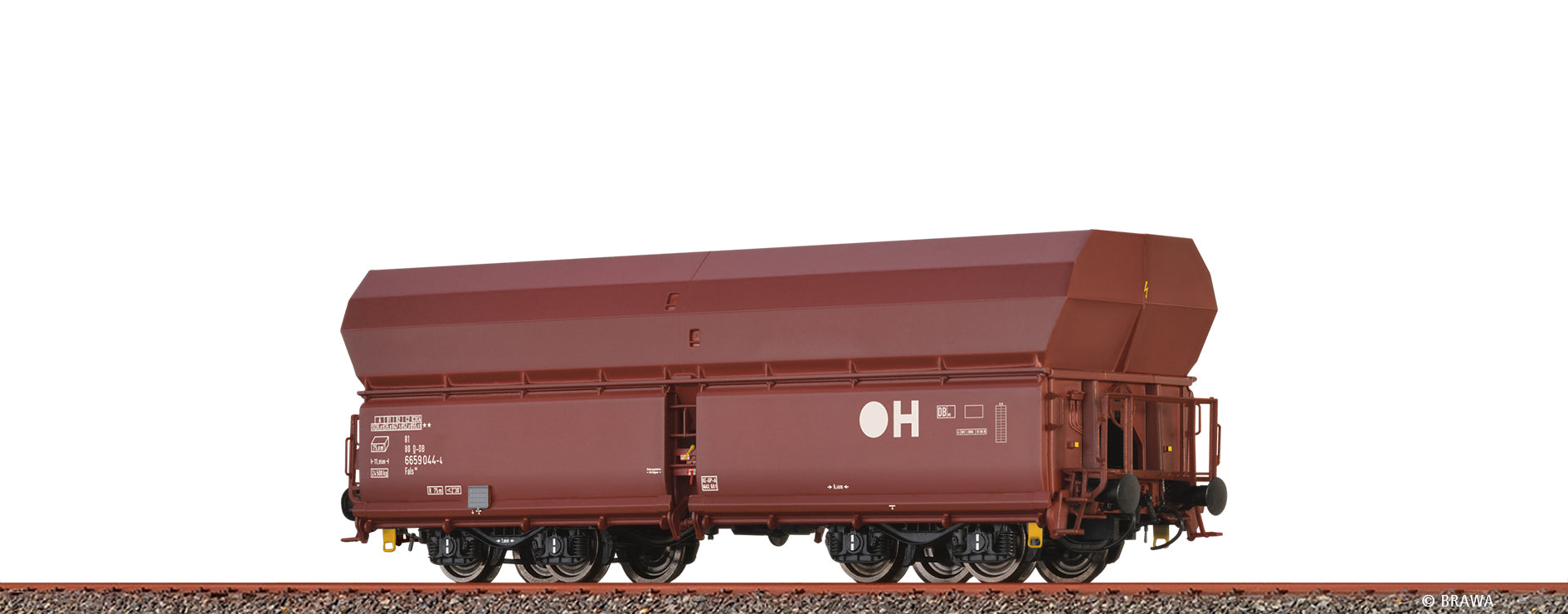H0 Schüttgutwagen Fals 186 DB AG $81 80 665 9 044-4
