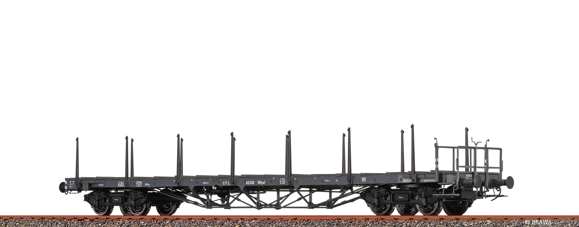 H0 Drehgestellflachwagen RRlymf CFL $42328