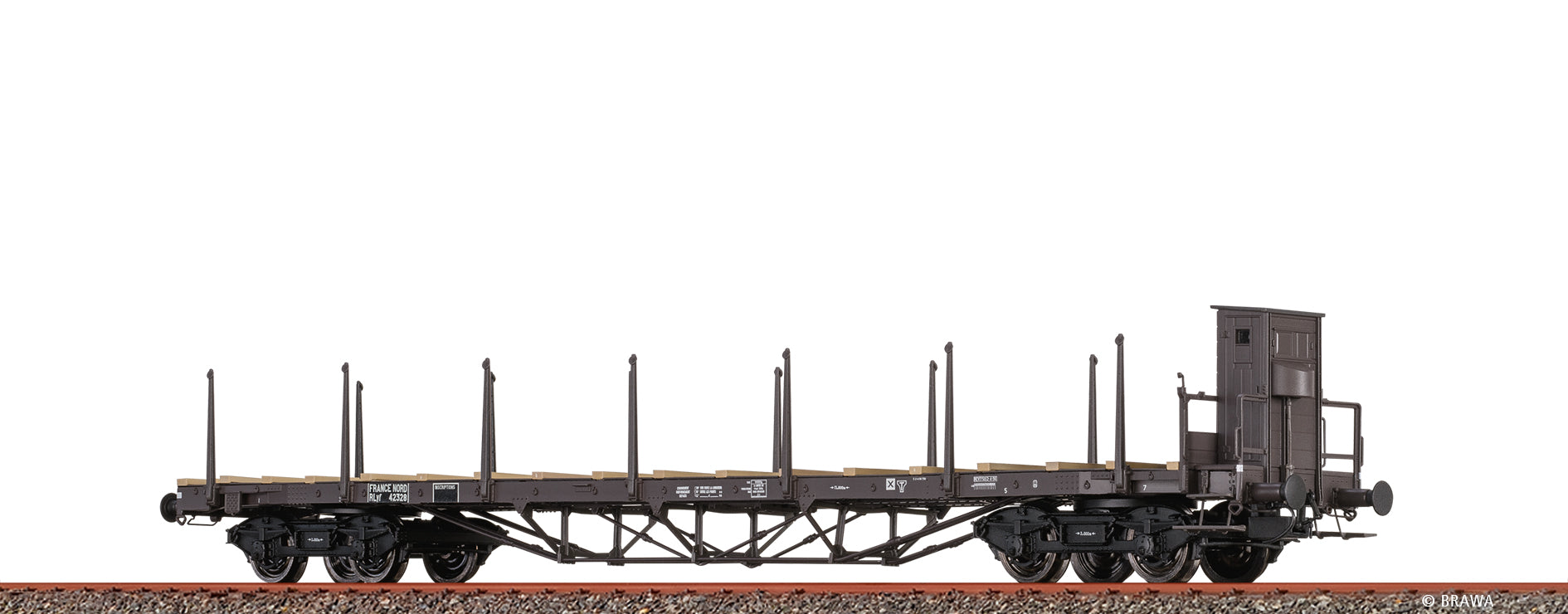 H0 Drehgestellflachwagen Rlyf Nord $20 627