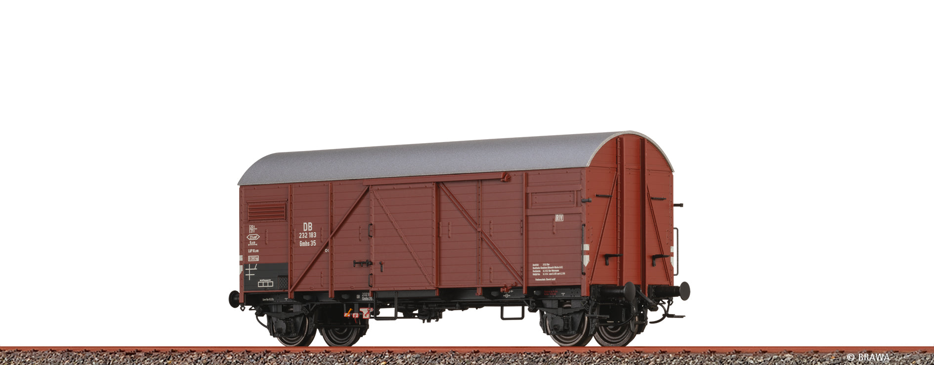 H0 Gedeckter Güterwagen Gmhs35 DB $232 183