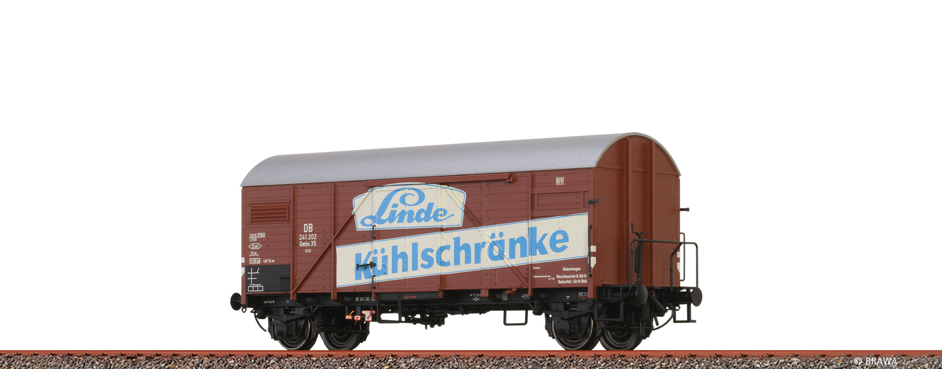 H0 Gedeckter Güterwagen Gmhs35 "Linde" DB $241 202