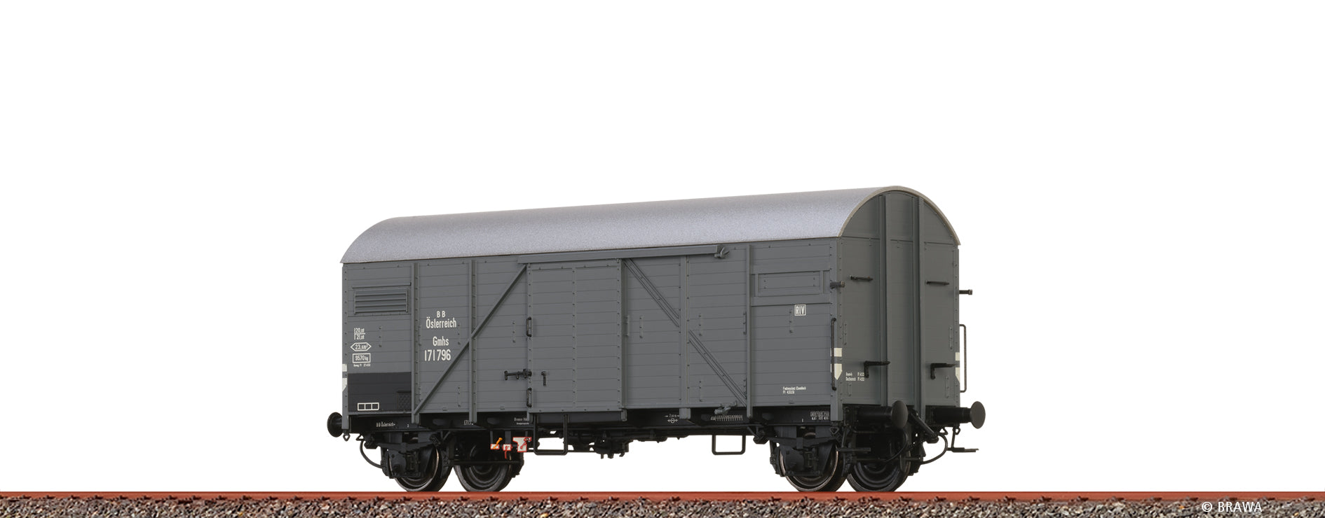 H0 Gedeckter Güterwagen Gmhs BBÖ $171 796