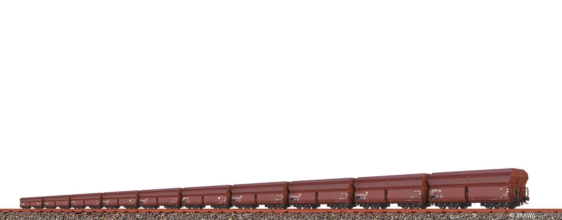H0 Schüttgutwagen Fads 175 DB, 10er-Set $31 80 696 2 688-1 / 31 80 696 1 224-6 / 31 80 696 1 479-6 / 31 80 696 1 683-3 / 31 80 696 3 023-0 / 31 80 696 2 445-6 / 31 80 696 2 806-9 / 61 80 696 2 674-1 / 31 80 696 1 472-1 / 31 80 696 2 619-6