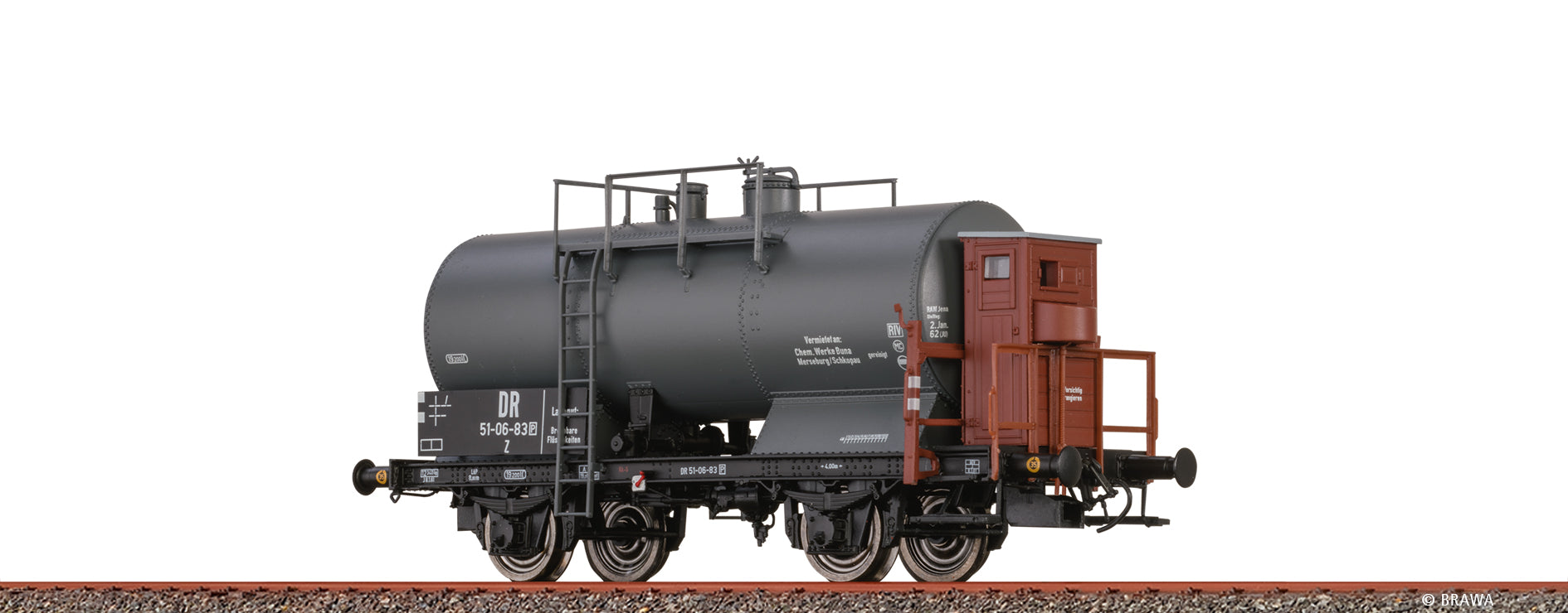 H0 Kesselwagen 2-achsig Z DR $51-06-83