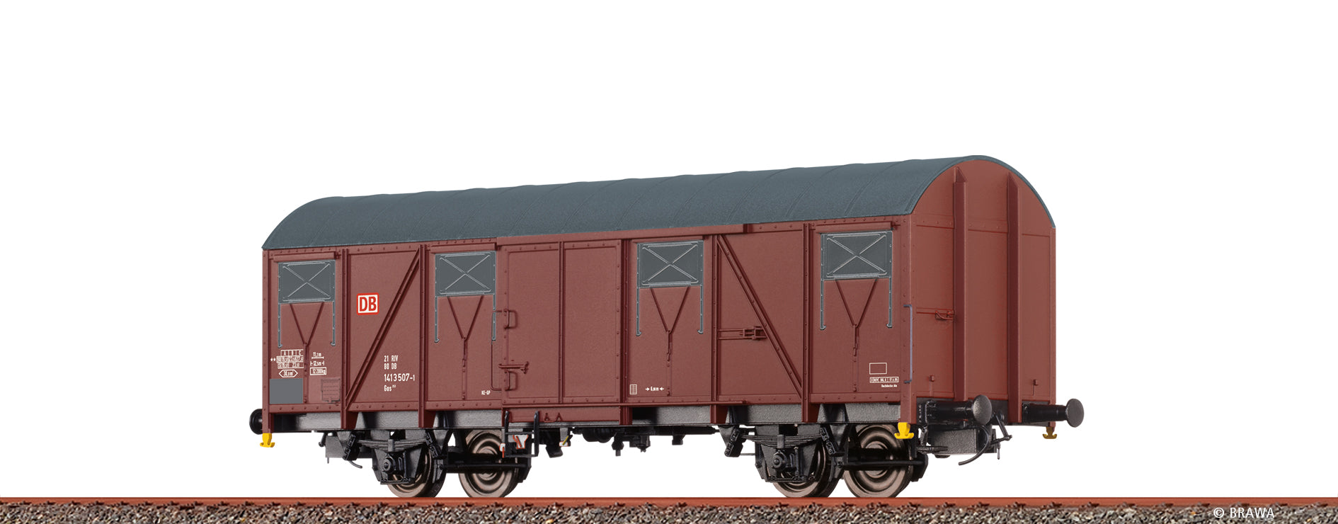 H0 Gedeckter Güterwagen Gos253 DB AG $21 80 141 3 507-1