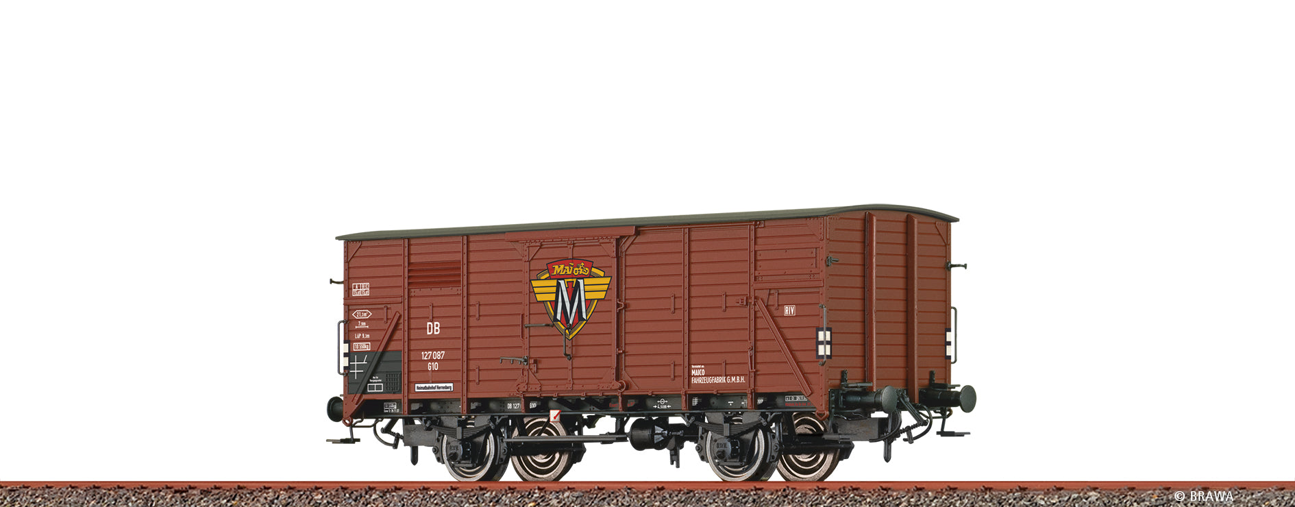 H0 Gedeckter Güterwagen G10 "Maico" DB $127 087
