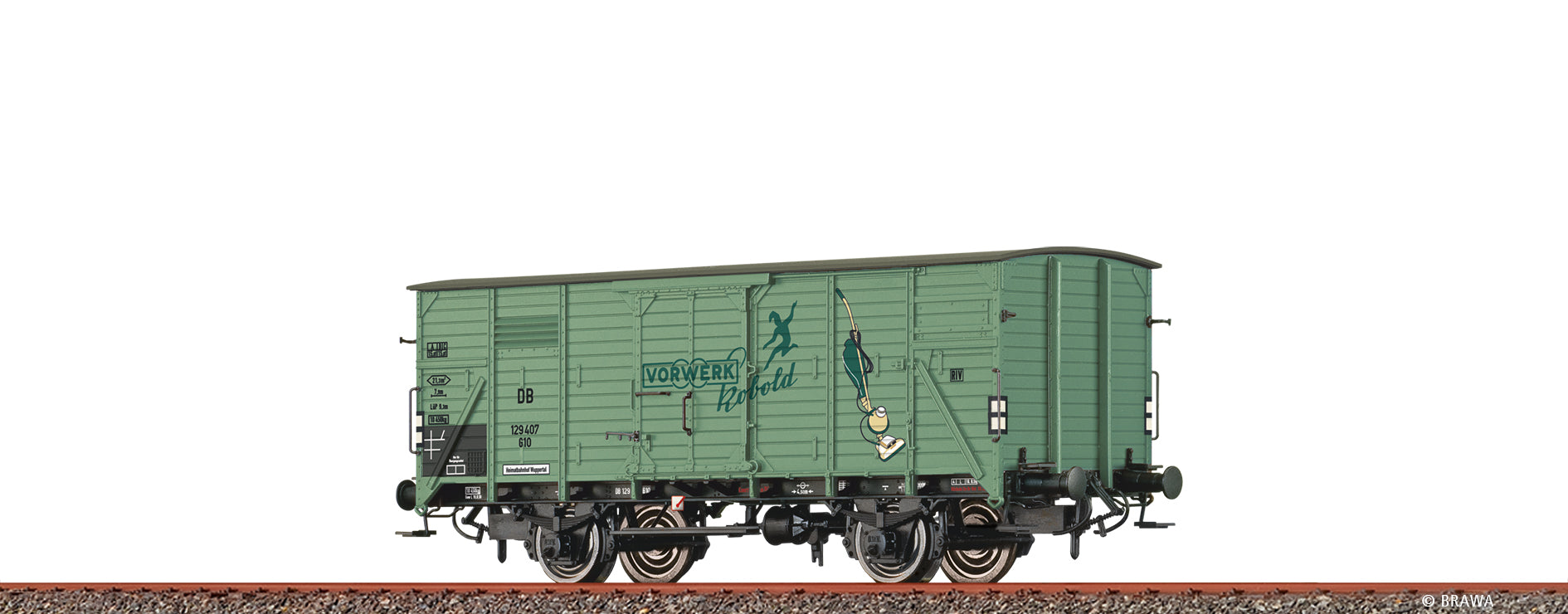 H0 Gedeckter Güterwagen G10 "Vorwerk" DB $129 407