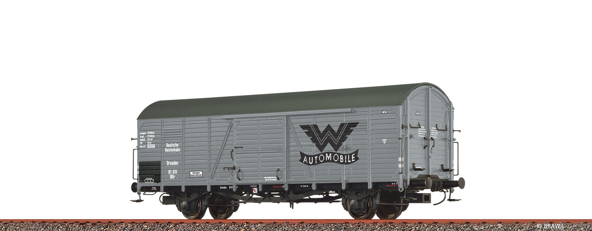 H0 Gedeckter Güterwagen Gltr "Wanderer" DRG $81 811