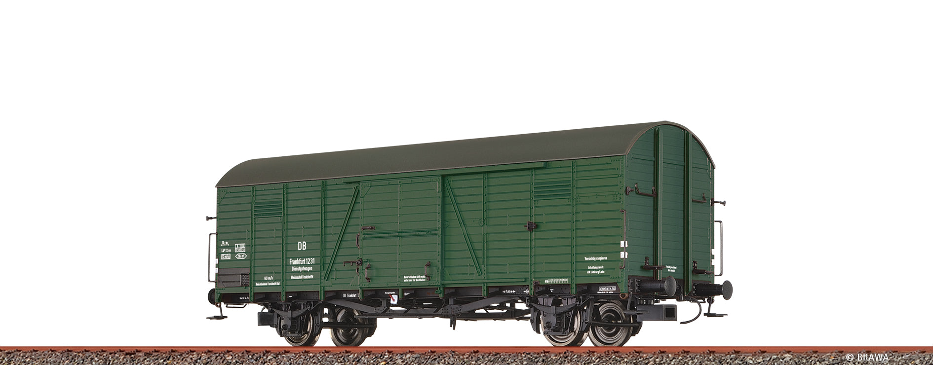 H0 Gedeckter Güterwagen Glr22 "Dienstgutwagen" DB $Frankfurt 1231