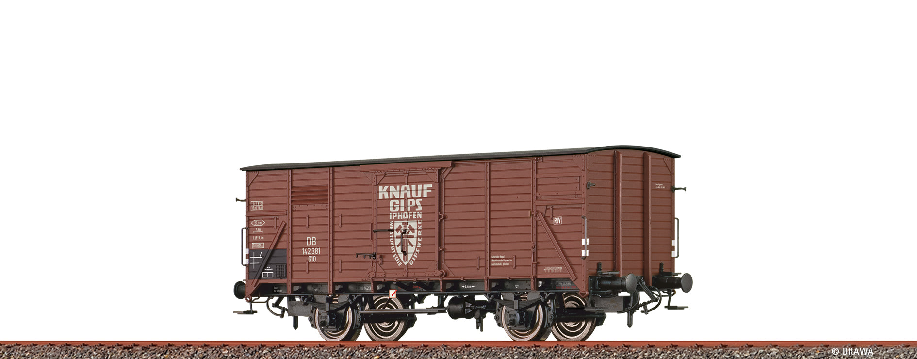 H0 Gedeckter Güterwagen G10 "Knauf Gips" DB $142 381